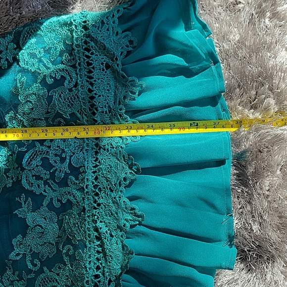 NWT Southern Fried Chics "Swept Away Dress" in Peacock - Large - Picture 9 of 9